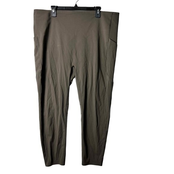 Spanx brown leggings with pockets‎ women’s size 3X - Picture 1 of 8